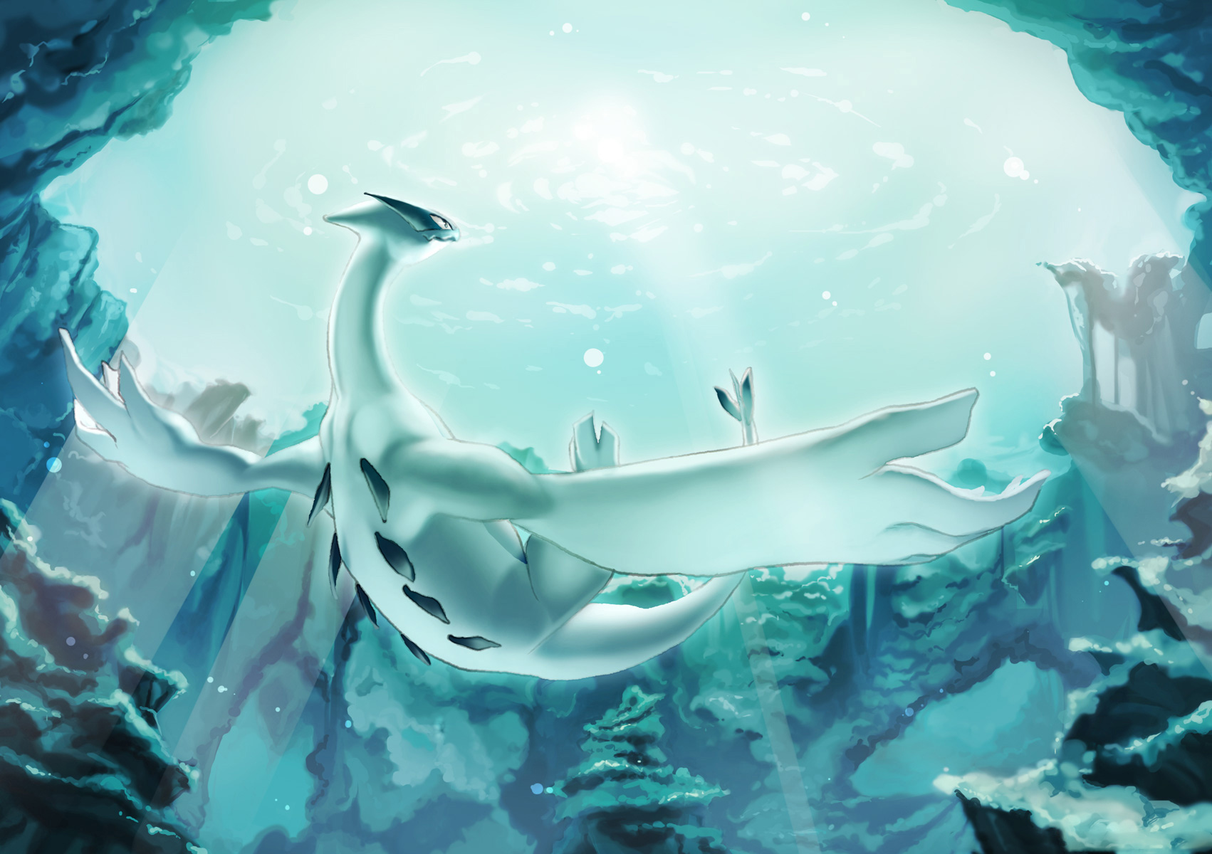 Lugia Cool Pokemon Wallpapers - 4k Phone Wallpaper Pokemon - HD Wallpaper 