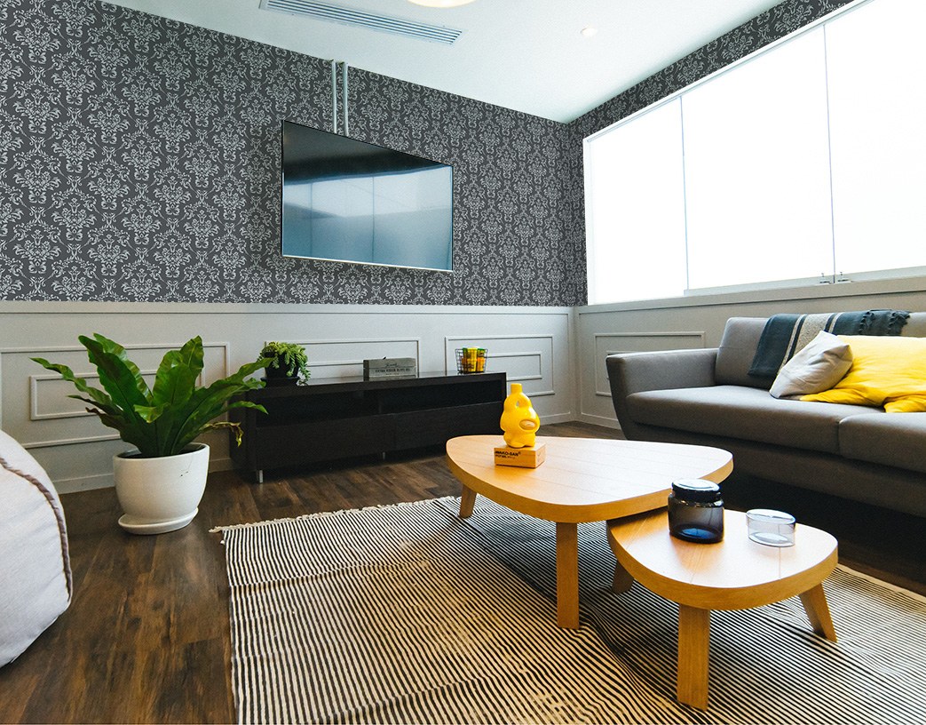 Wallpaper From Gallery Design Center In Temple, Tx - Redecorar Salon - HD Wallpaper 