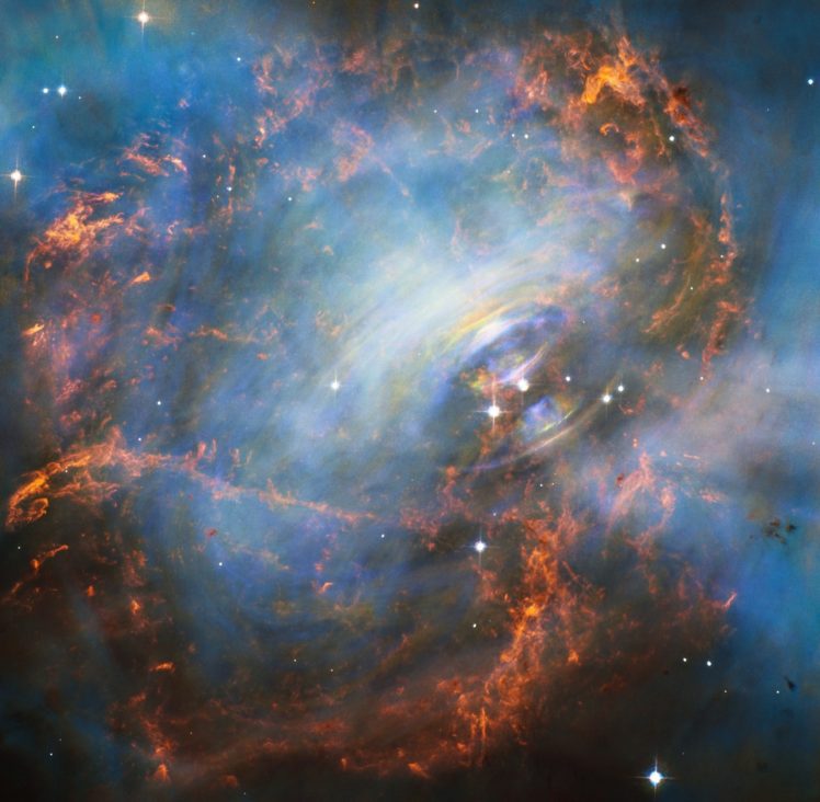 Core Of Crab Nebula - HD Wallpaper 