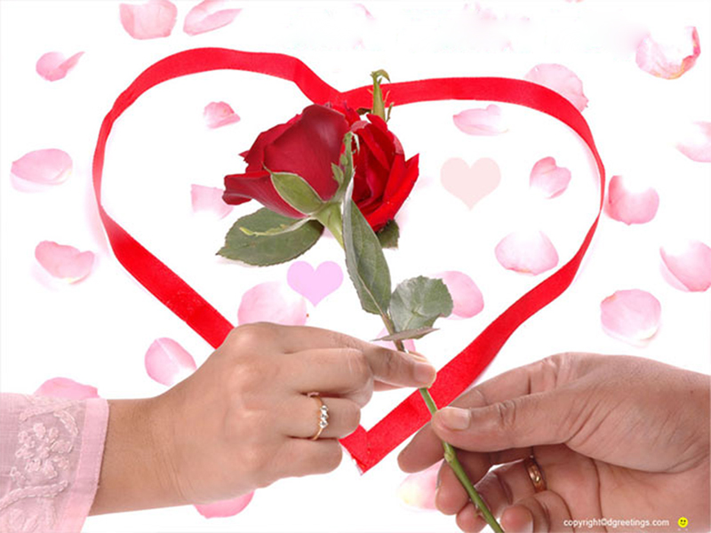 Right Click To Set As Wallpaper - Happy Valentines Day Girl Friends And Boy Friends - HD Wallpaper 