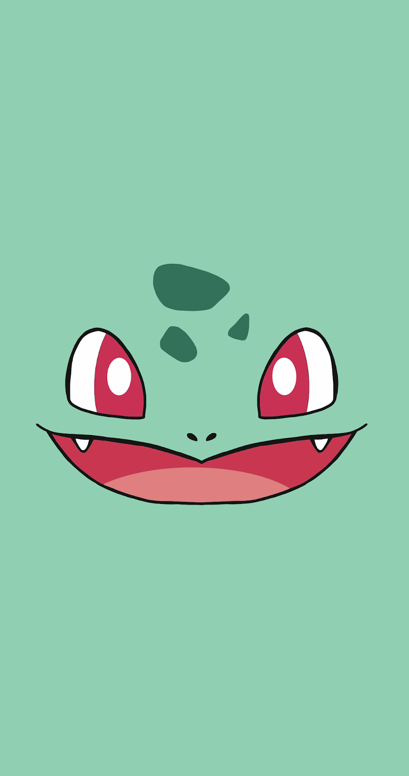 Pokemon Wallpaper - Bulbasaur Face - HD Wallpaper 