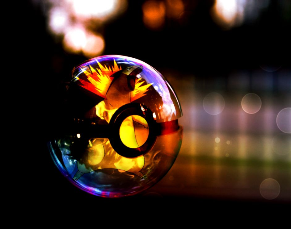 Cyndaquil Hd Wallpapers Wallpaper Cave - Cyndaquil In A Pokeball - HD Wallpaper 