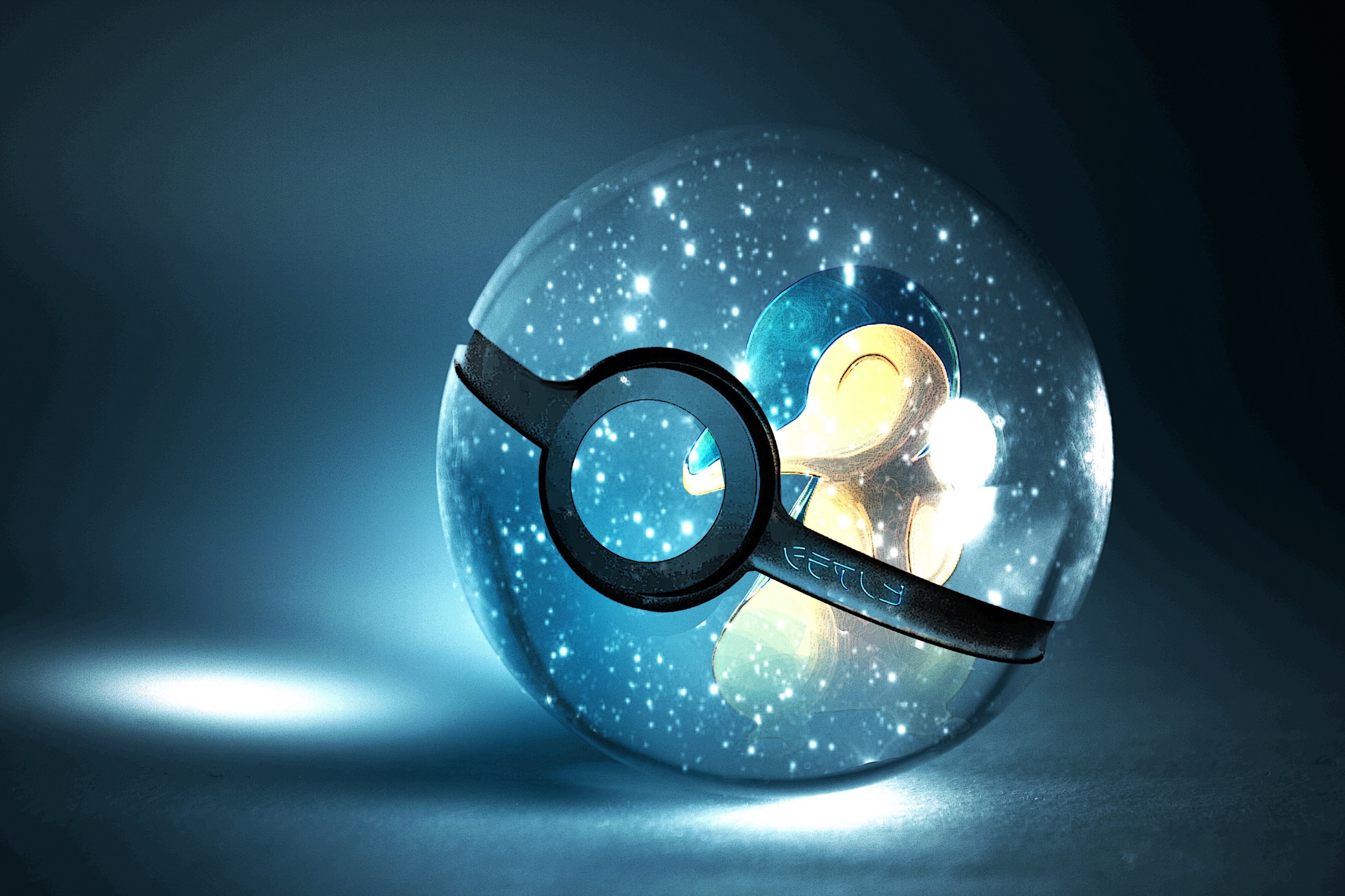 Cyndaquil In A Pokeball 3888x2592 Wallpaper Teahub Io