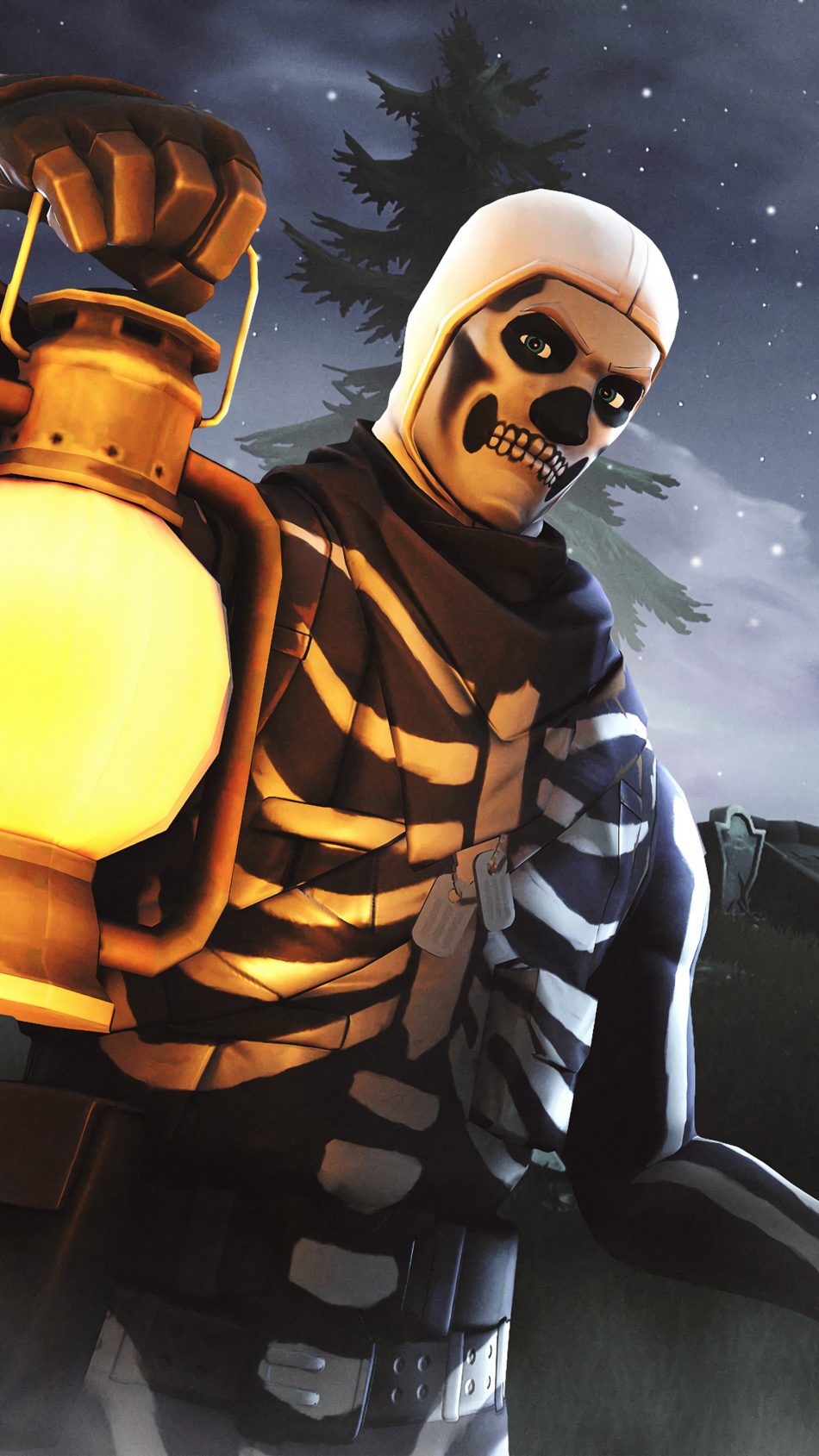 Skull Trooper Fortnite Season 6 4k Ultra Hd Mobile - Skull Trooper Wallpaper Iphone - HD Wallpaper 