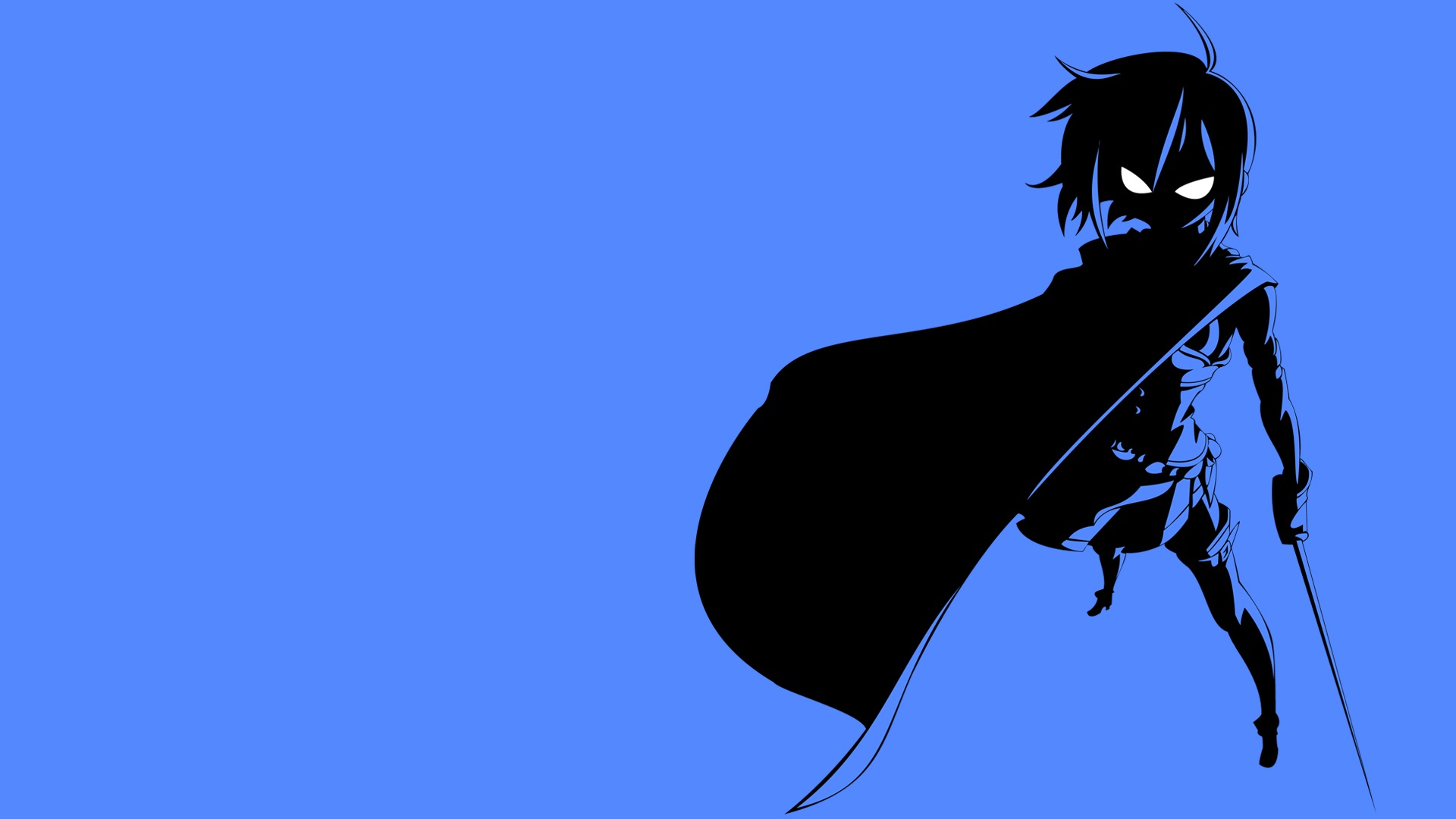 Minimalist Anime Wallpaper - Anime Minimalism Wallpaper Hd - HD Wallpaper 