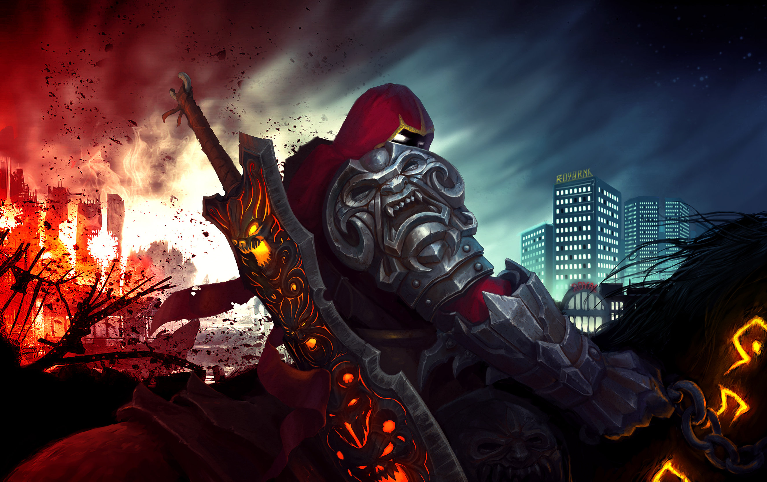 Horsemen Of The Apocalypse Cool Background - HD Wallpaper 