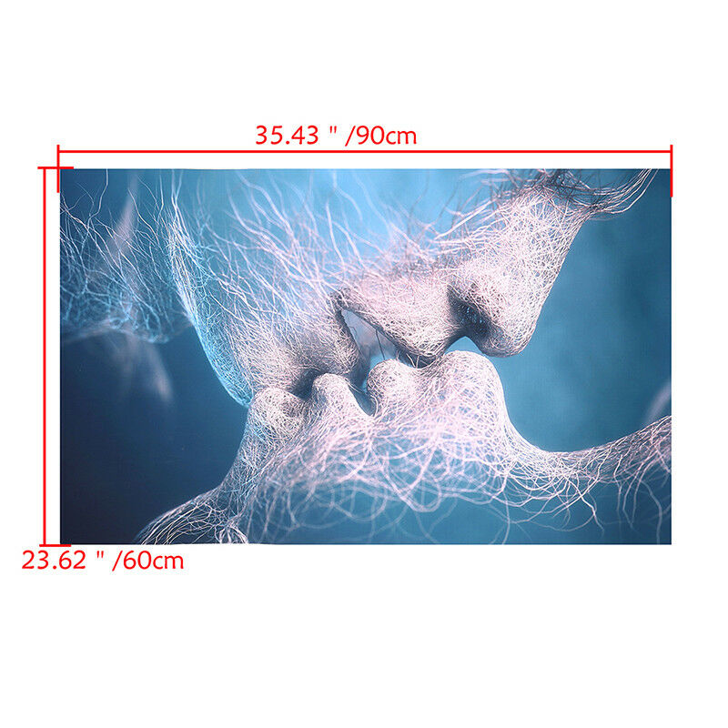 Black White Canvas Painting - HD Wallpaper 