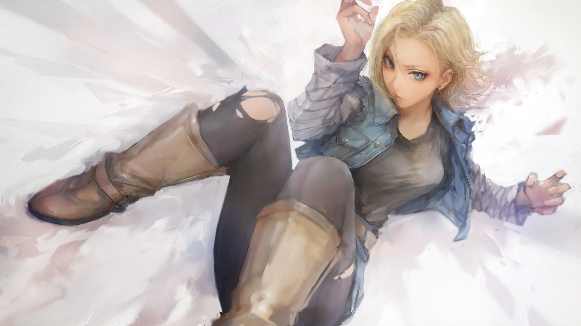 Androide 18 Wallpaper Hd - HD Wallpaper 