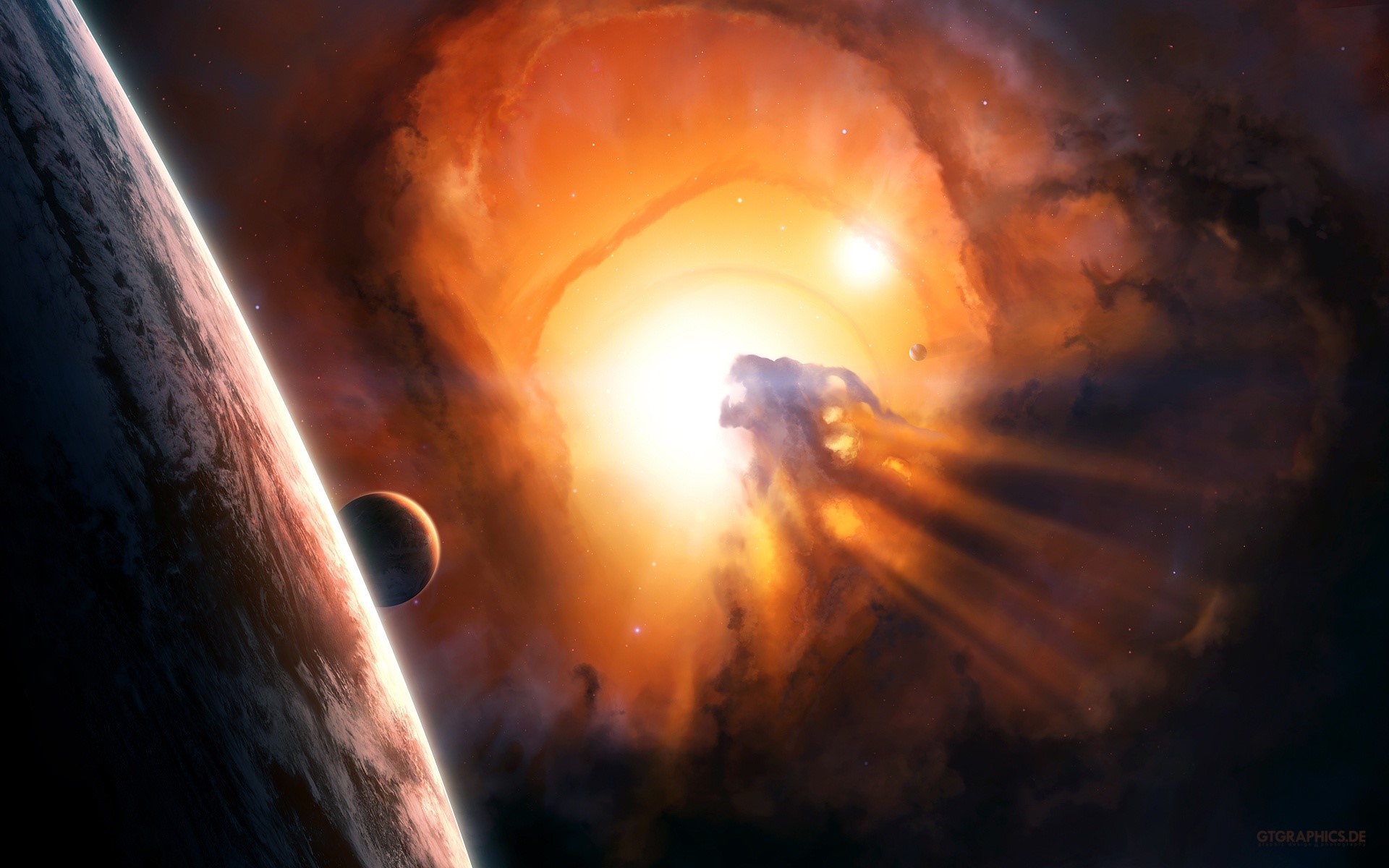 Hd Wallpaper Of Black Hole - HD Wallpaper 