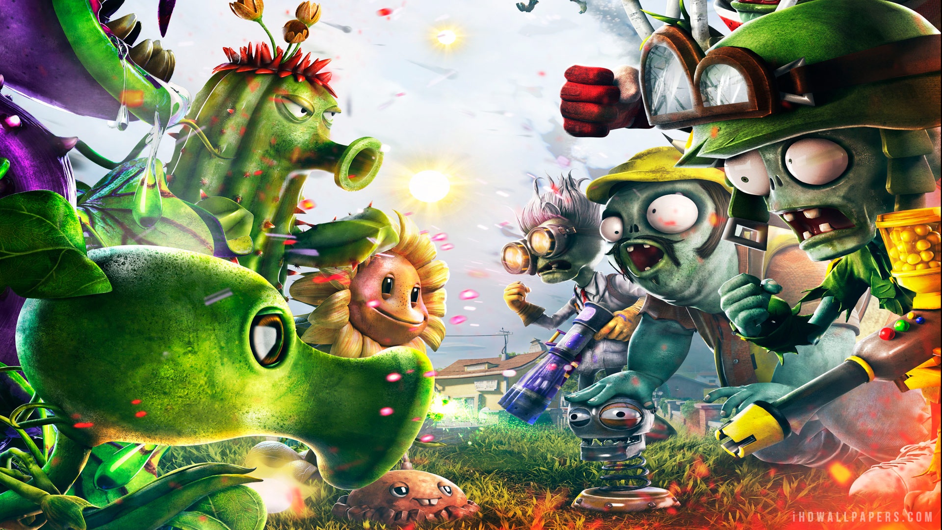 Plants Vs Zombies Garden Warfare - HD Wallpaper 