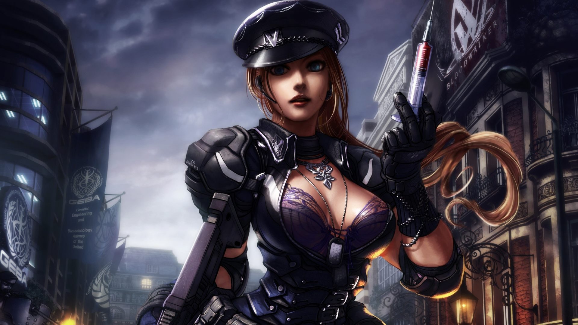 Videojuego De Zombis 3d - Big Boob Women Art - HD Wallpaper 