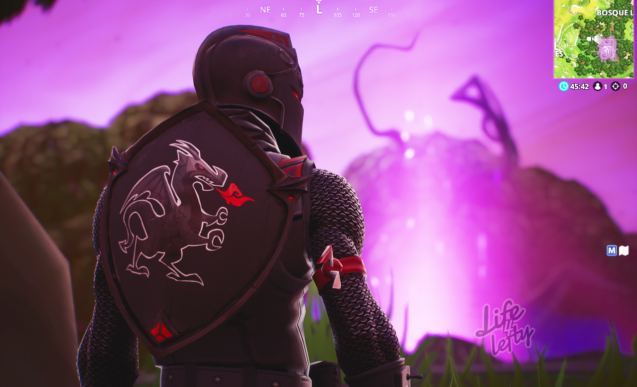 Cavaleiro Negro Wallpaper Fortnite - HD Wallpaper 