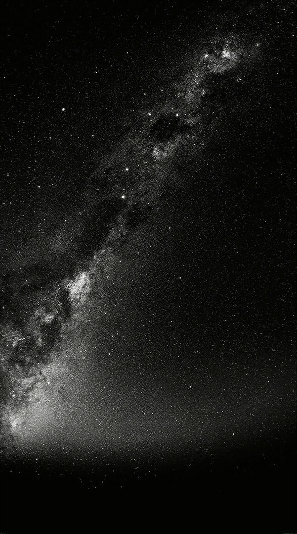 Wallpaper, Blanco Y Negro, Galaxia - Dark Space Wallpaper Phone - HD Wallpaper 