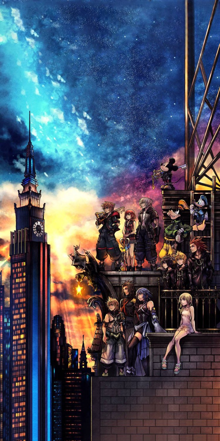 Kingdom Hearts Wallpaper Phone - HD Wallpaper 