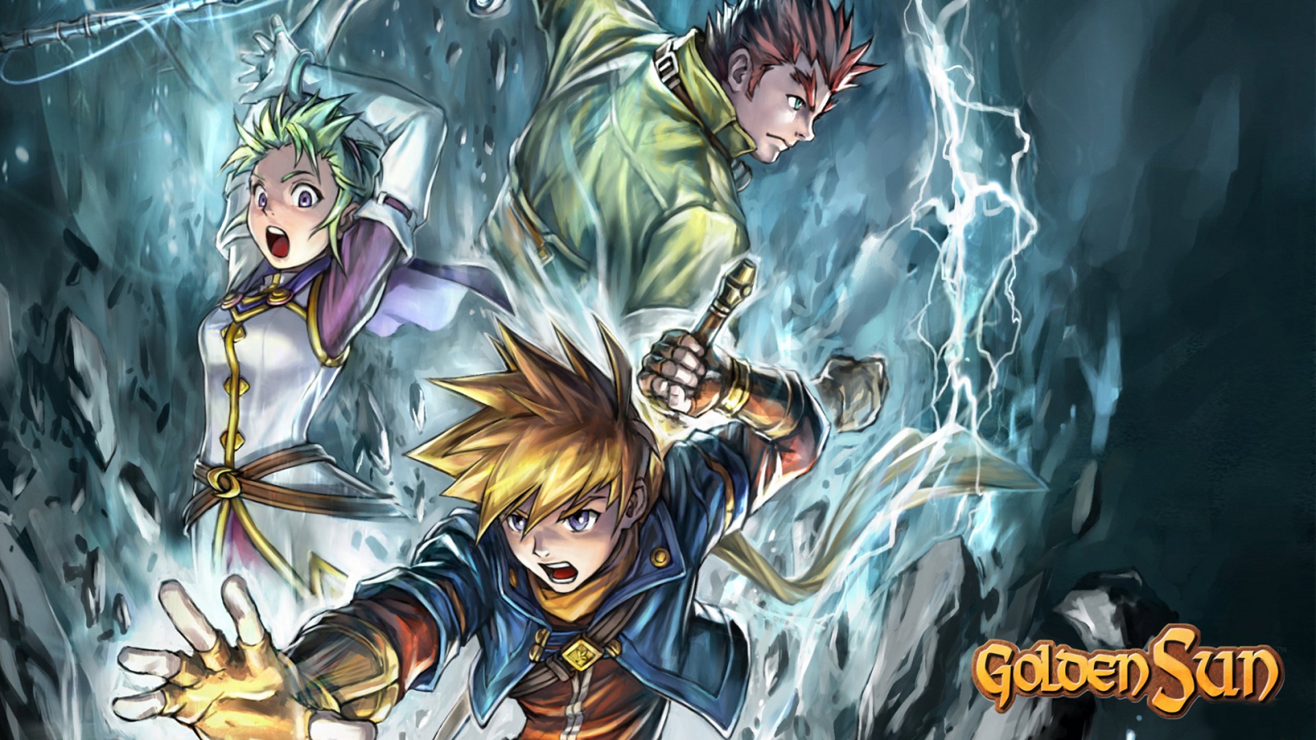 Golden Sun - HD Wallpaper 