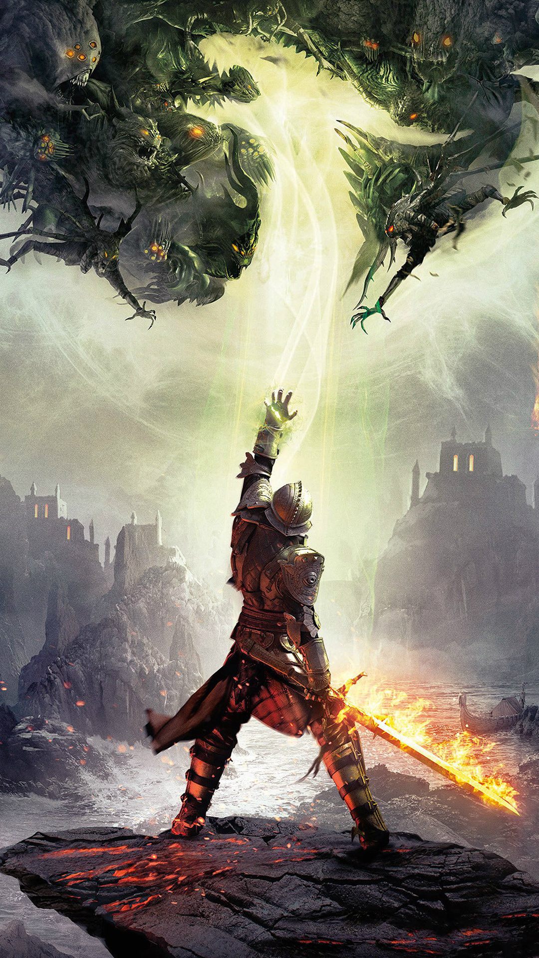 Dragon Age Inquisition Game Art Android Wallpaper - Dragon Age Inquisition Wallpaper Phone - HD Wallpaper 