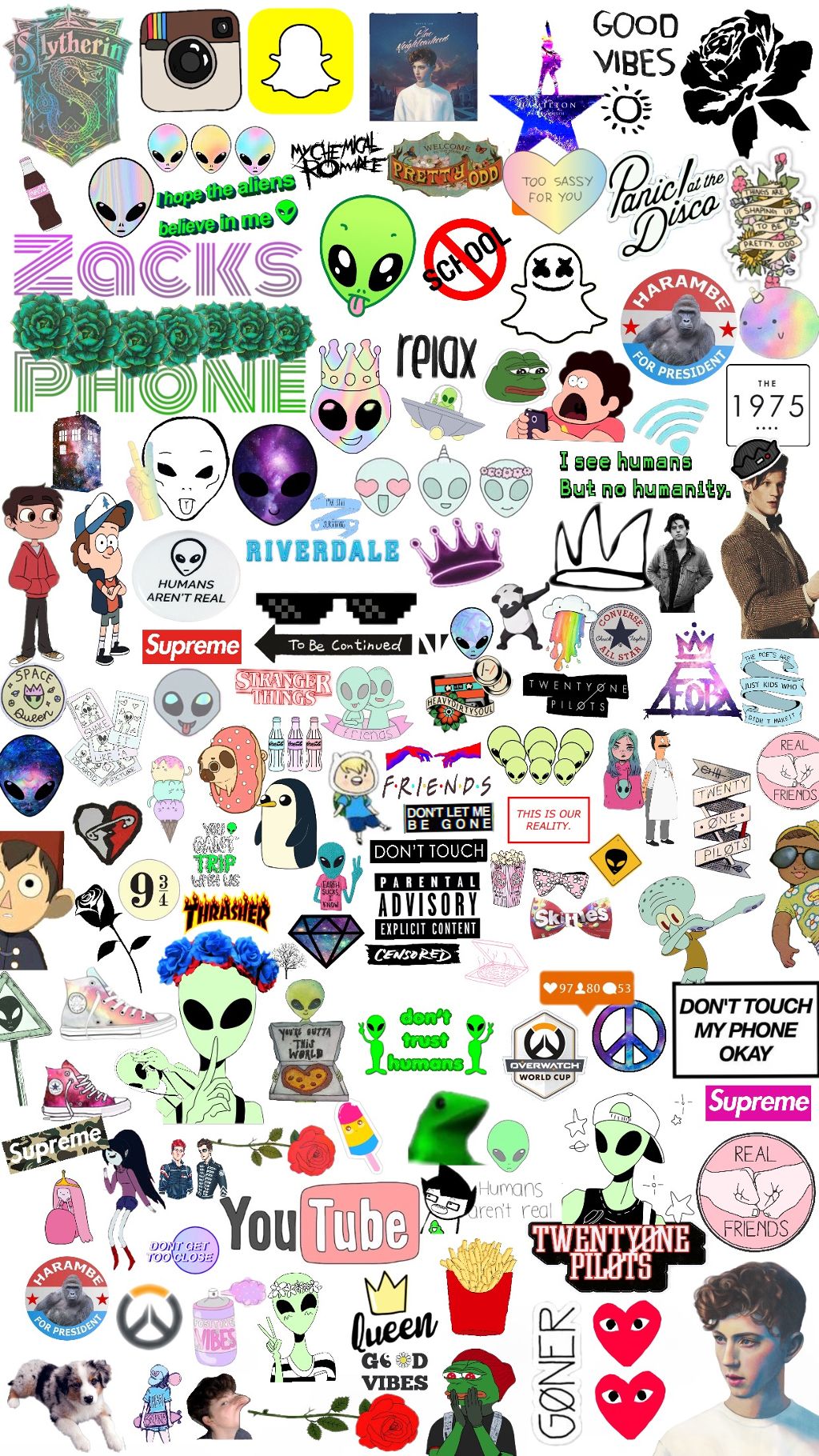 #wallpaper #nerd #alien #remixofremix - HD Wallpaper 