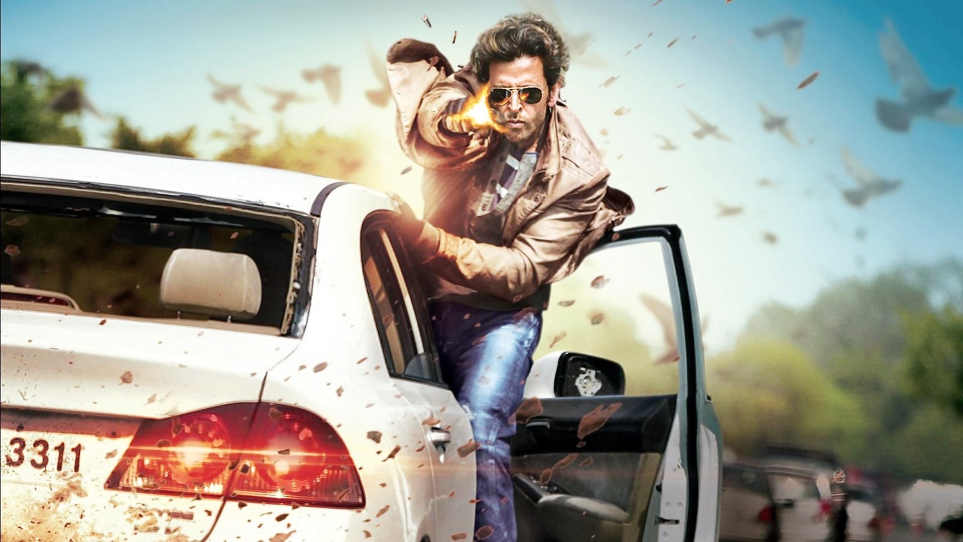 Backgrounds Of Action Hq Definition - Hrithik Roshan In Bang Bang Hd - HD Wallpaper 