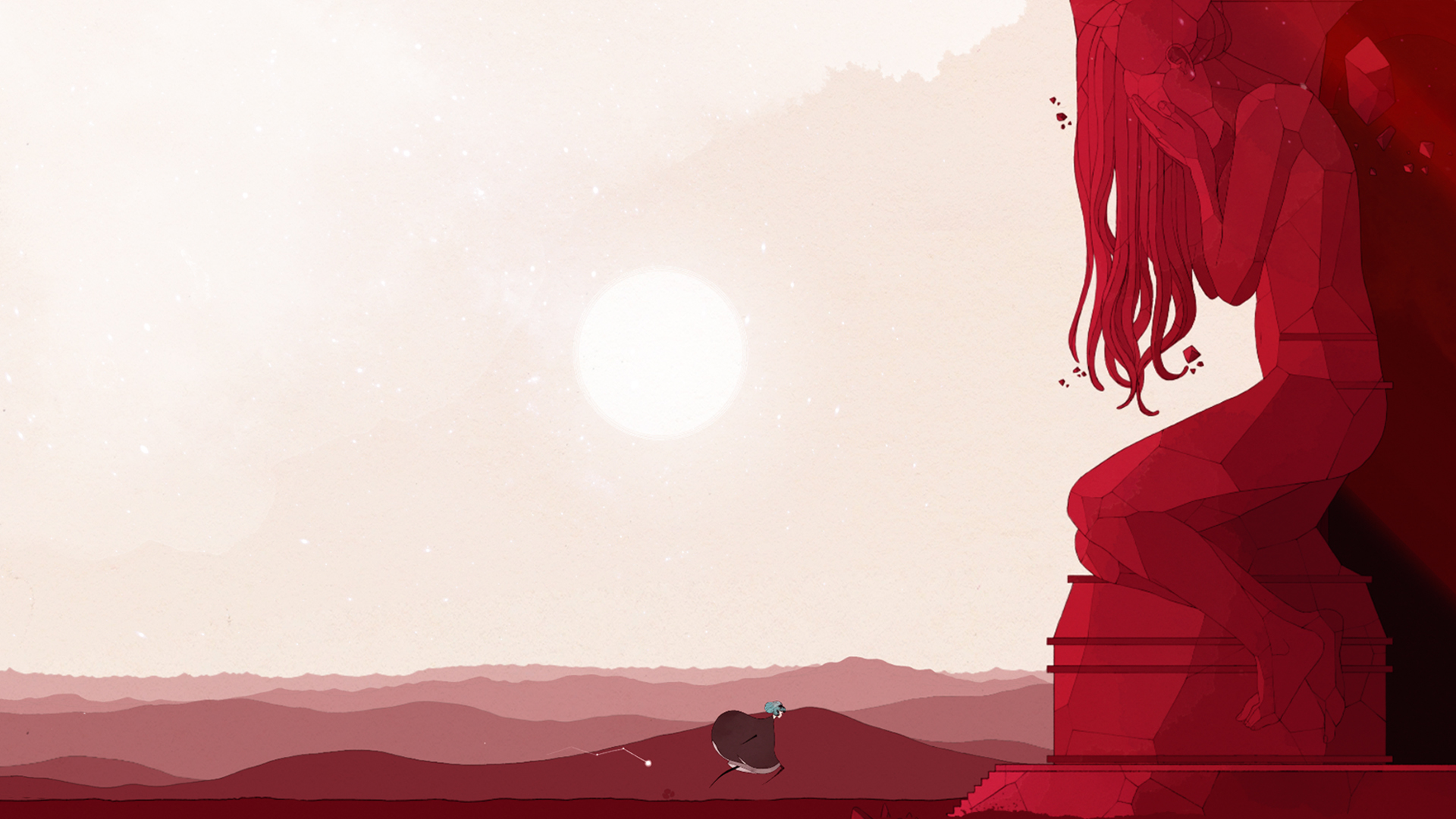 Gris Game Art Style - HD Wallpaper 