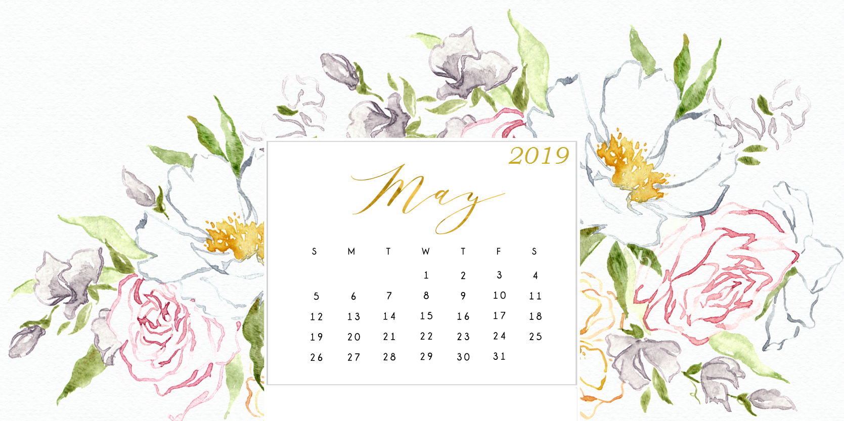 August 2019 Calendar Background - HD Wallpaper 