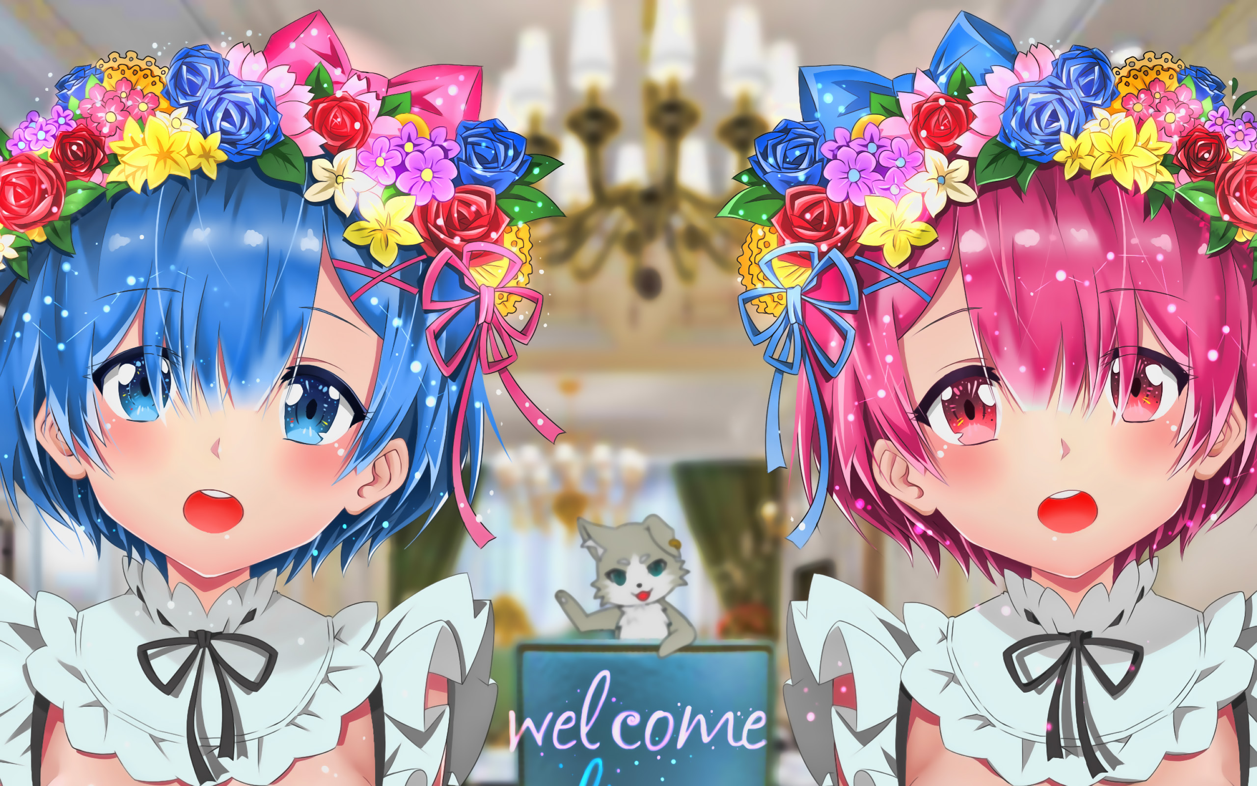 Ram And Rem, Pakku, Manga, Re Zero, Protagonists, Re - Rem - HD Wallpaper 