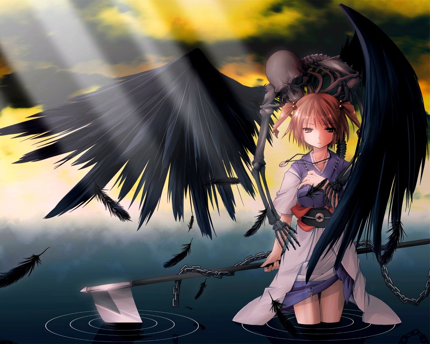 Maiden Of Death Anime - HD Wallpaper 