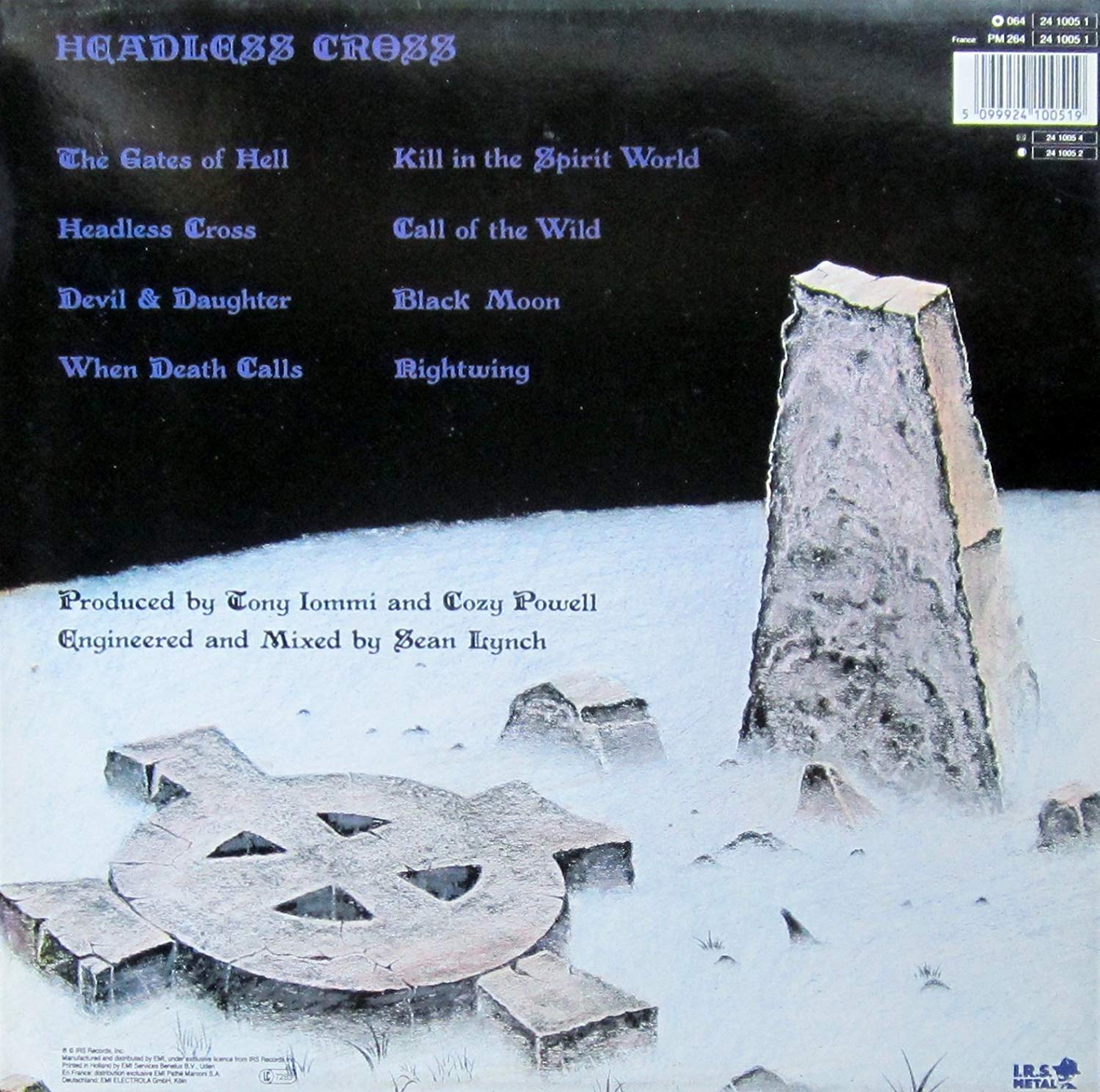 Black Sabbath Headless Cross Back - HD Wallpaper 