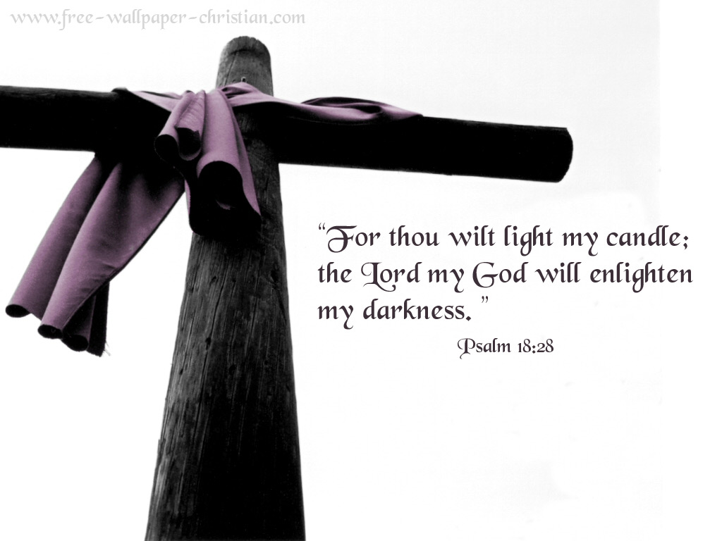 Psalm 18 - 28 Wallpaper - Christian Desktop Backgrounds - HD Wallpaper 