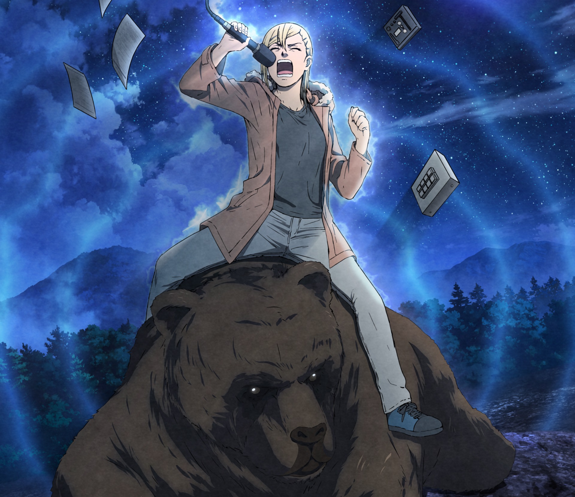 Wave Listen To Me Anime - HD Wallpaper 