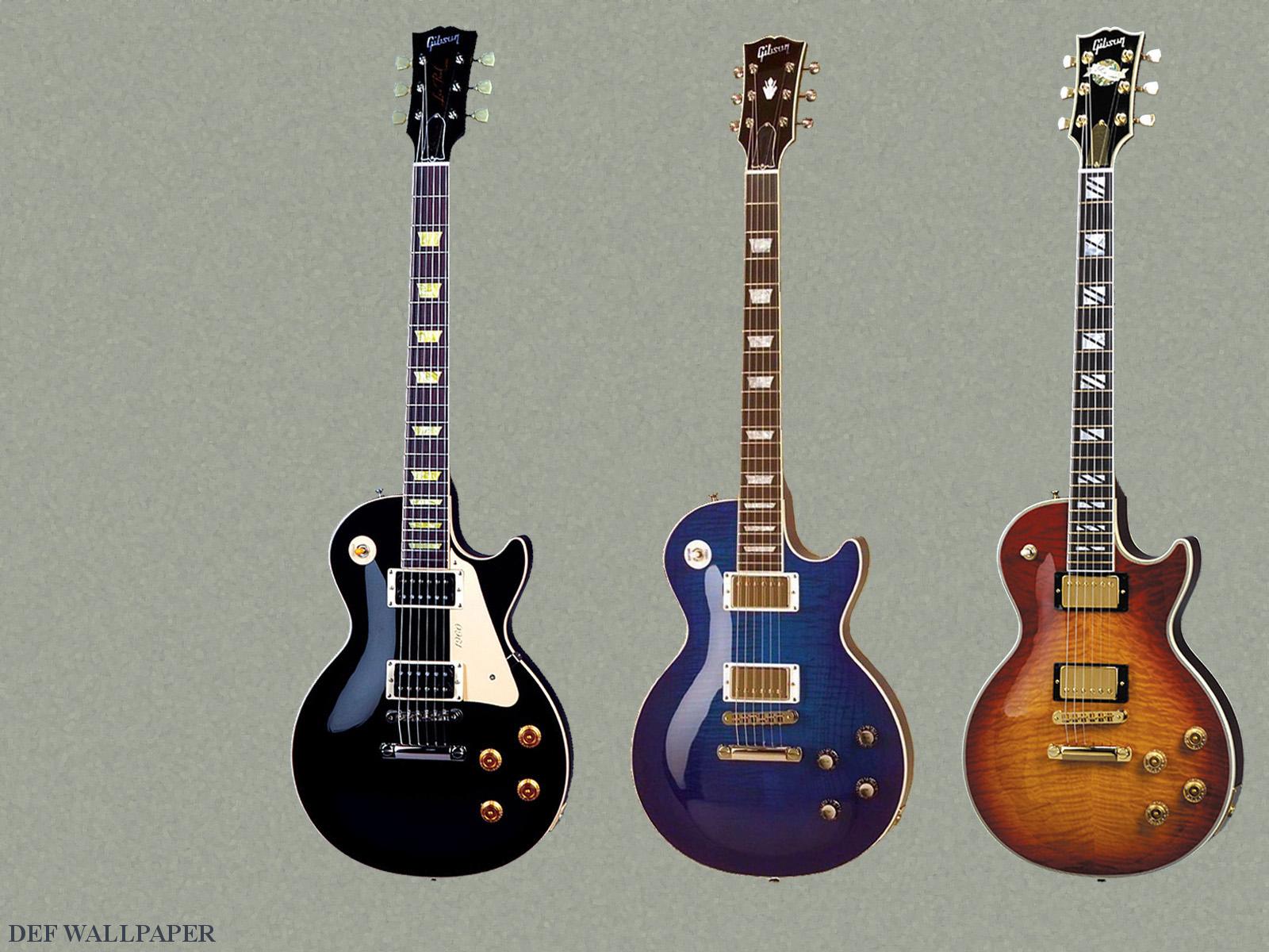 Gibson Guitarra Les Paul - HD Wallpaper 