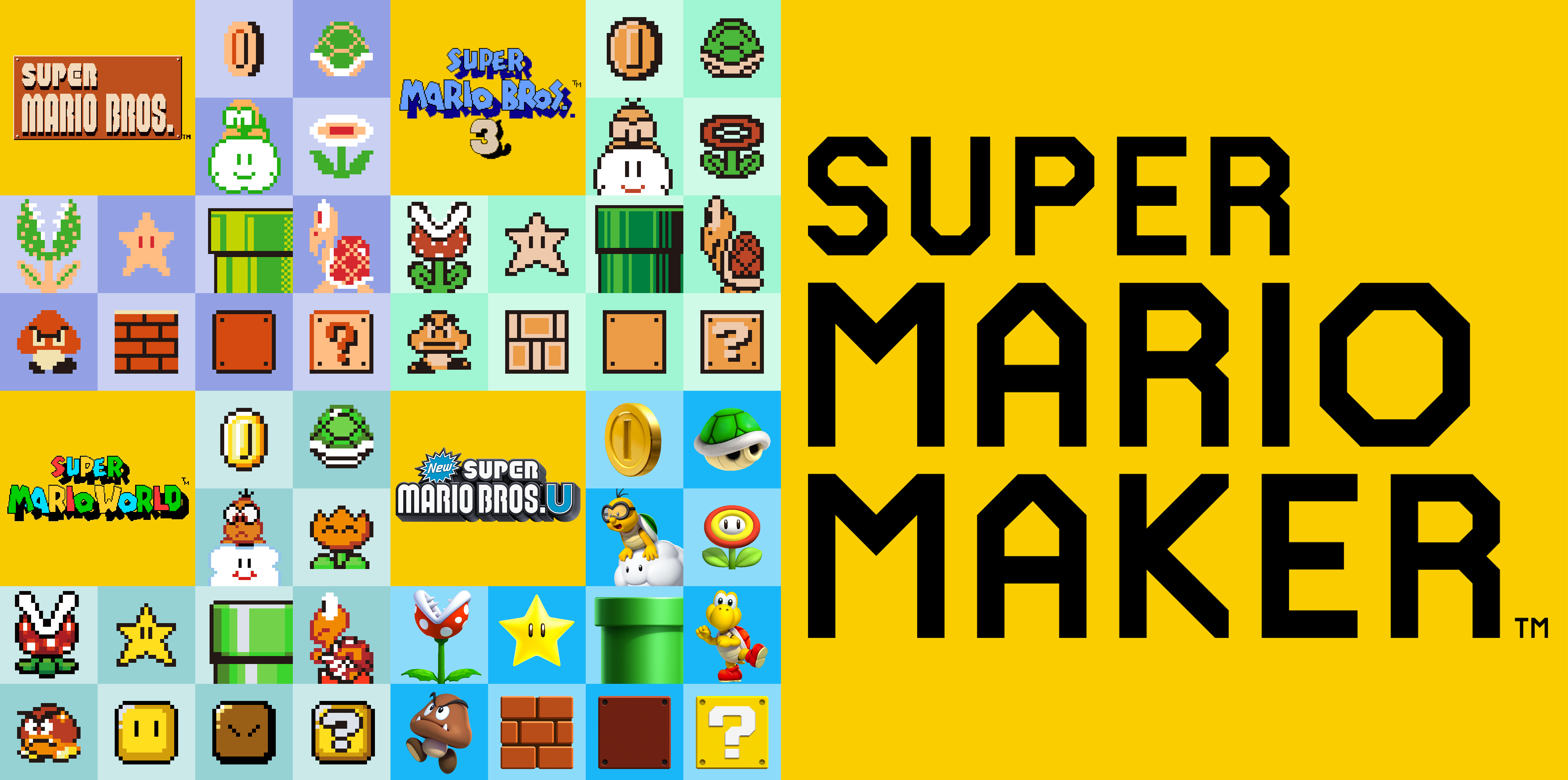 Super Mario Maker 2 No Background - HD Wallpaper 