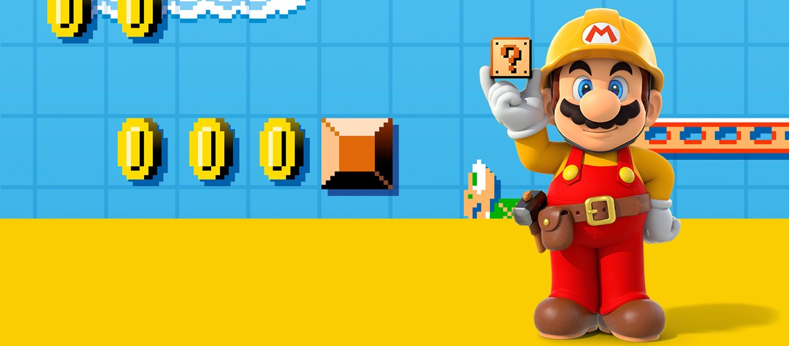 Super Mario Maker - HD Wallpaper 
