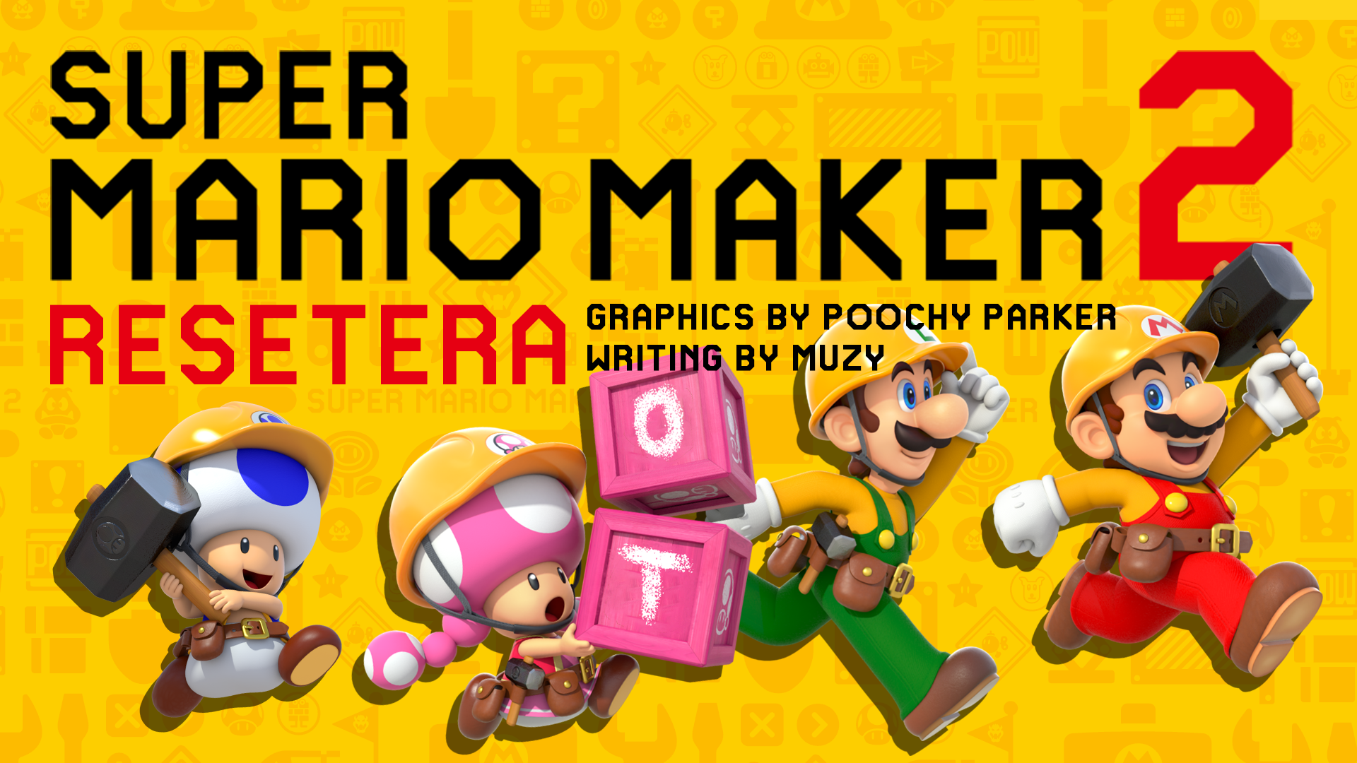 Super Mario Maker 2 Logo - HD Wallpaper 