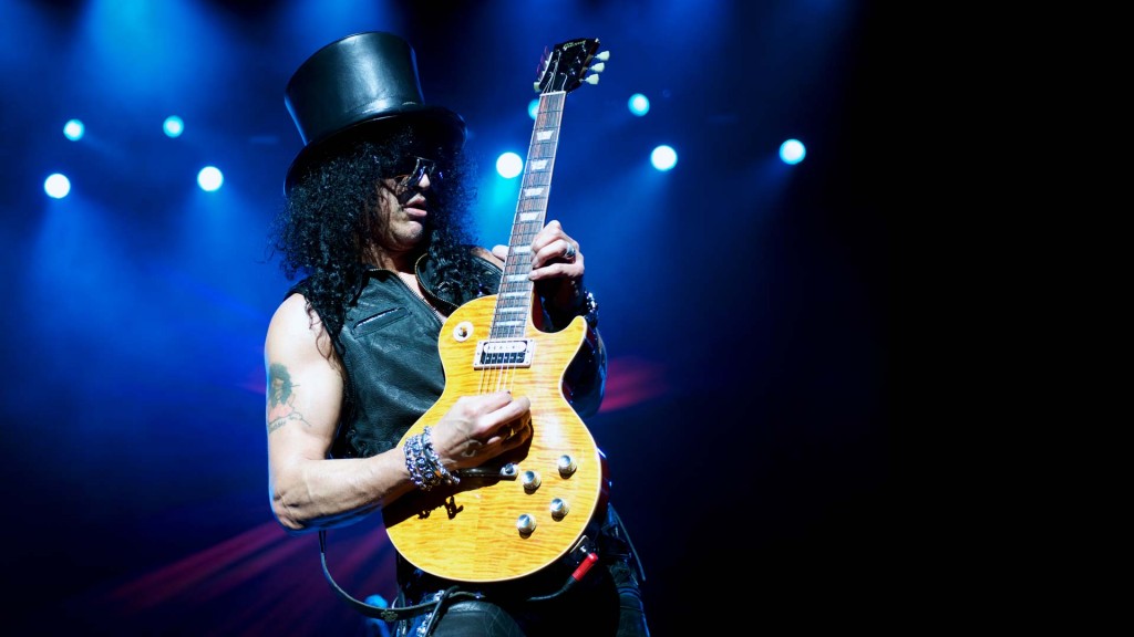 Slash Guitarist Hd - HD Wallpaper 