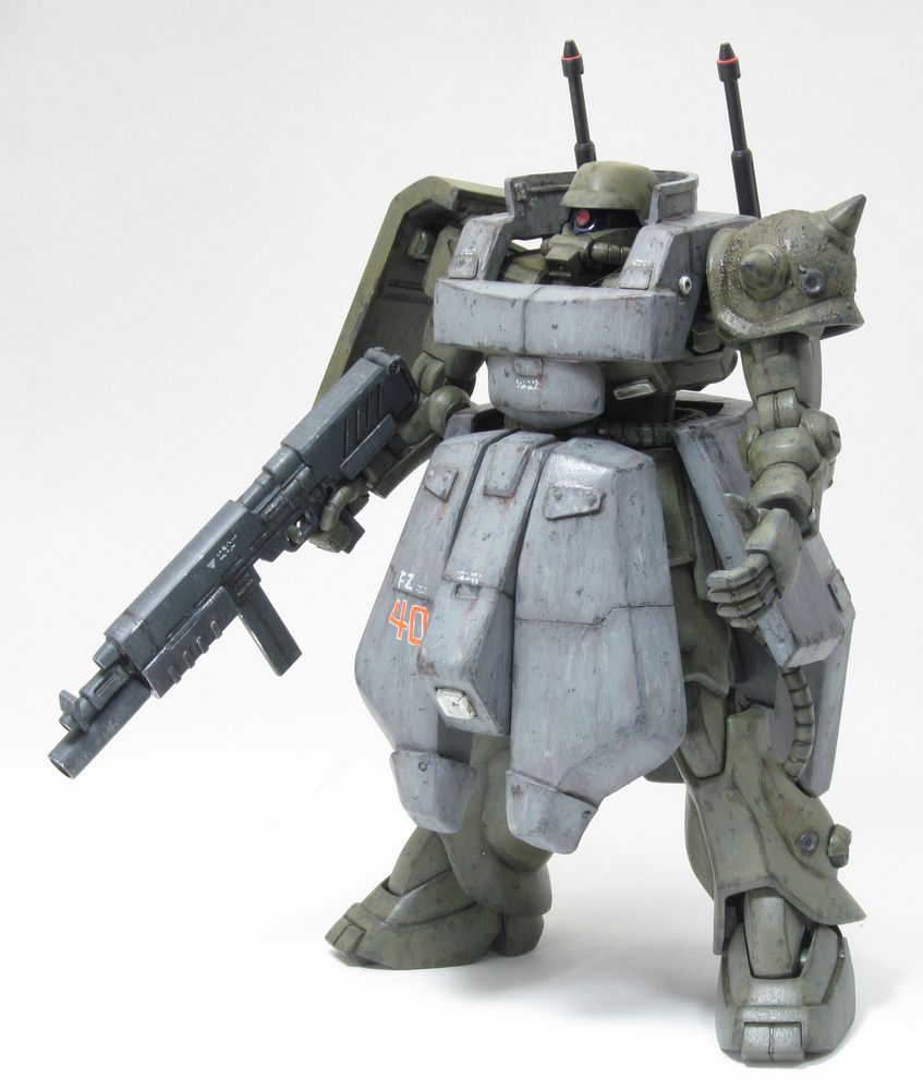 Gwork Of The Day - 1 144 Custom Zaku - HD Wallpaper 