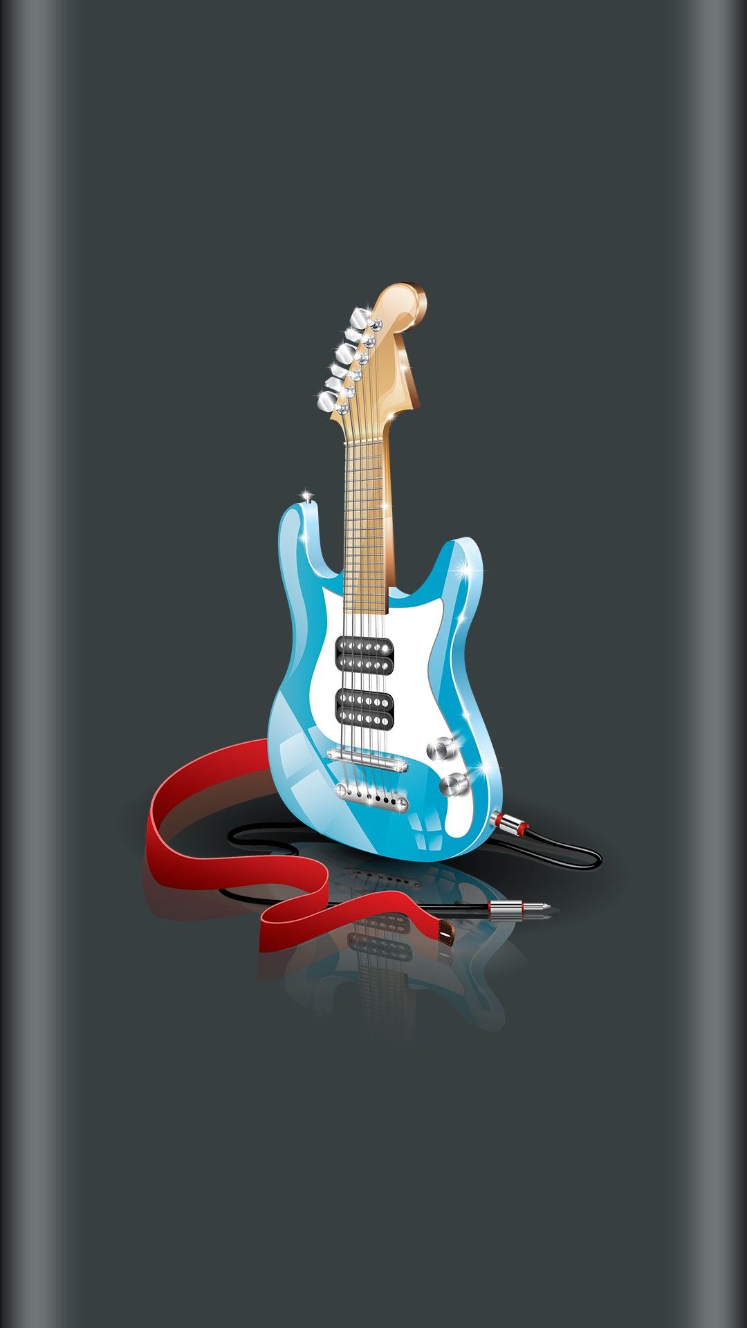 Stylish Guitar Wallpaper For Mobile - HD Wallpaper 