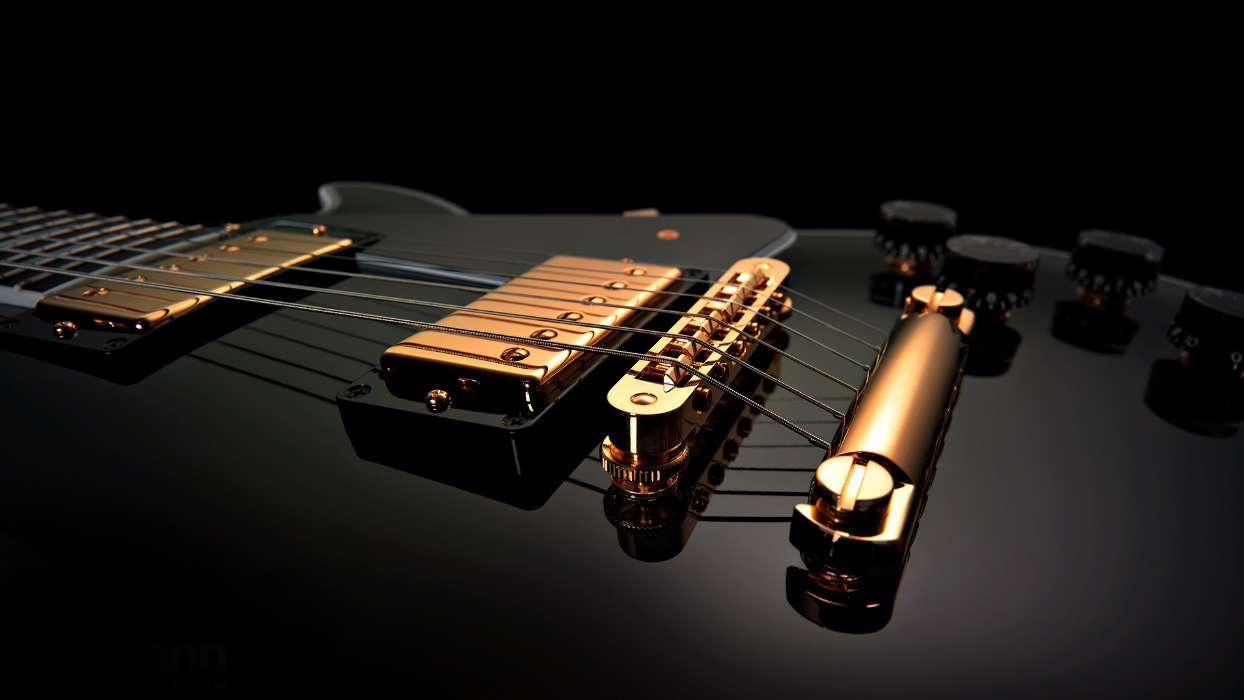 Download Mobile Wallpaper Background, Tools, Guitars - Beautiful Musical Hd Background - HD Wallpaper 