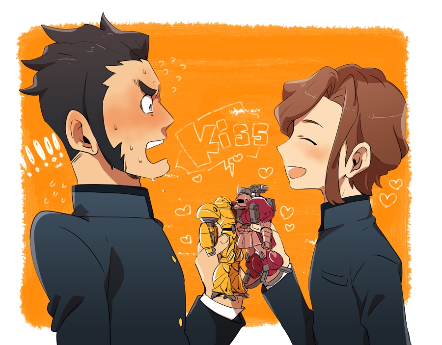 Gundam Build Divers Yaoi - HD Wallpaper 