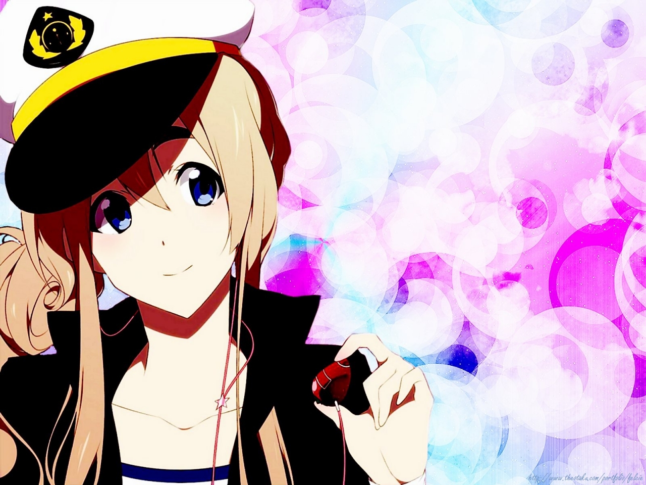 Tsumugi Kotobuki Listen - HD Wallpaper 