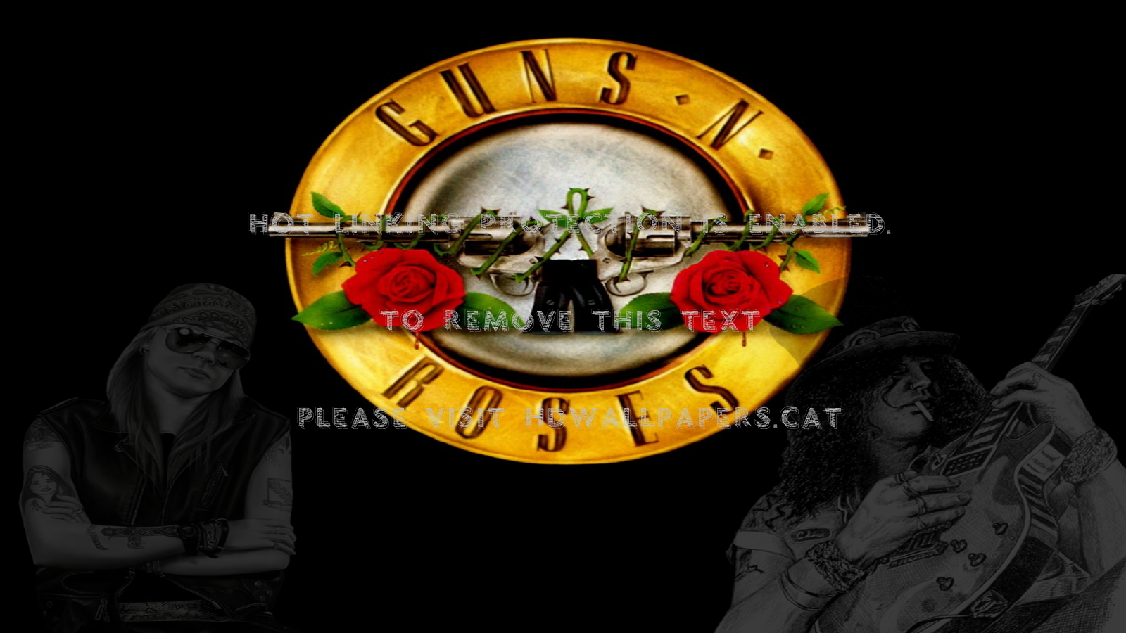 Guns & Roses Wallpaper Axel Slash Drugs Gr - Logos De Grupos De Rock Y Metal - HD Wallpaper 