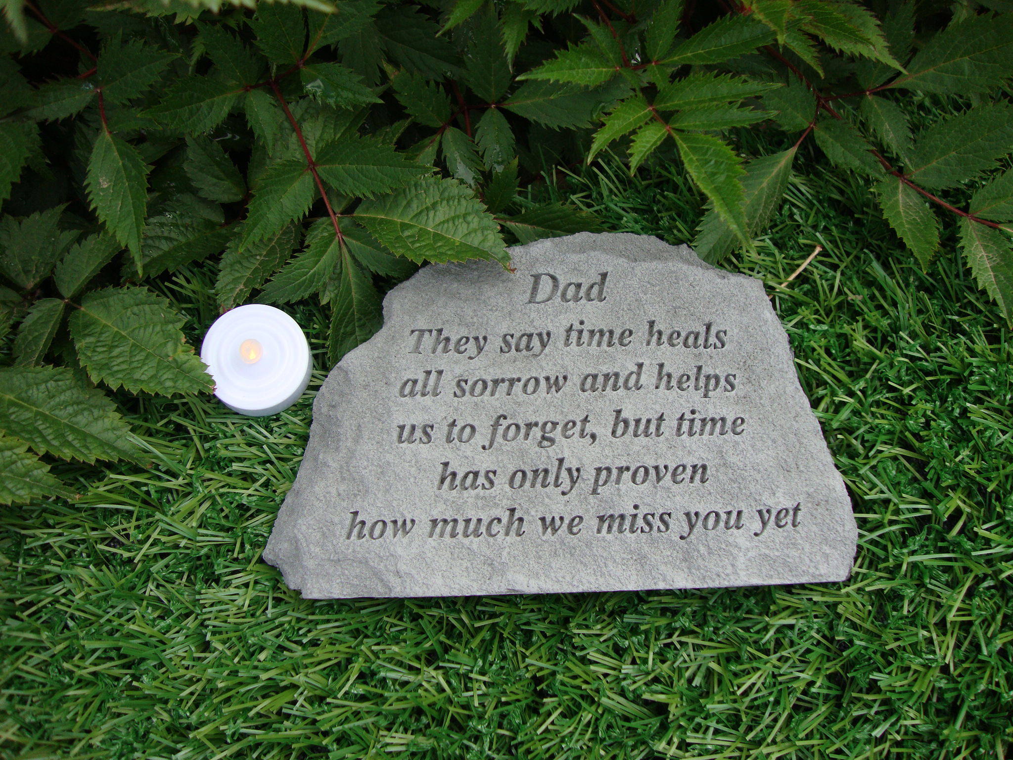 Dad Plaque - Dad Memorial Garden Stones - HD Wallpaper 