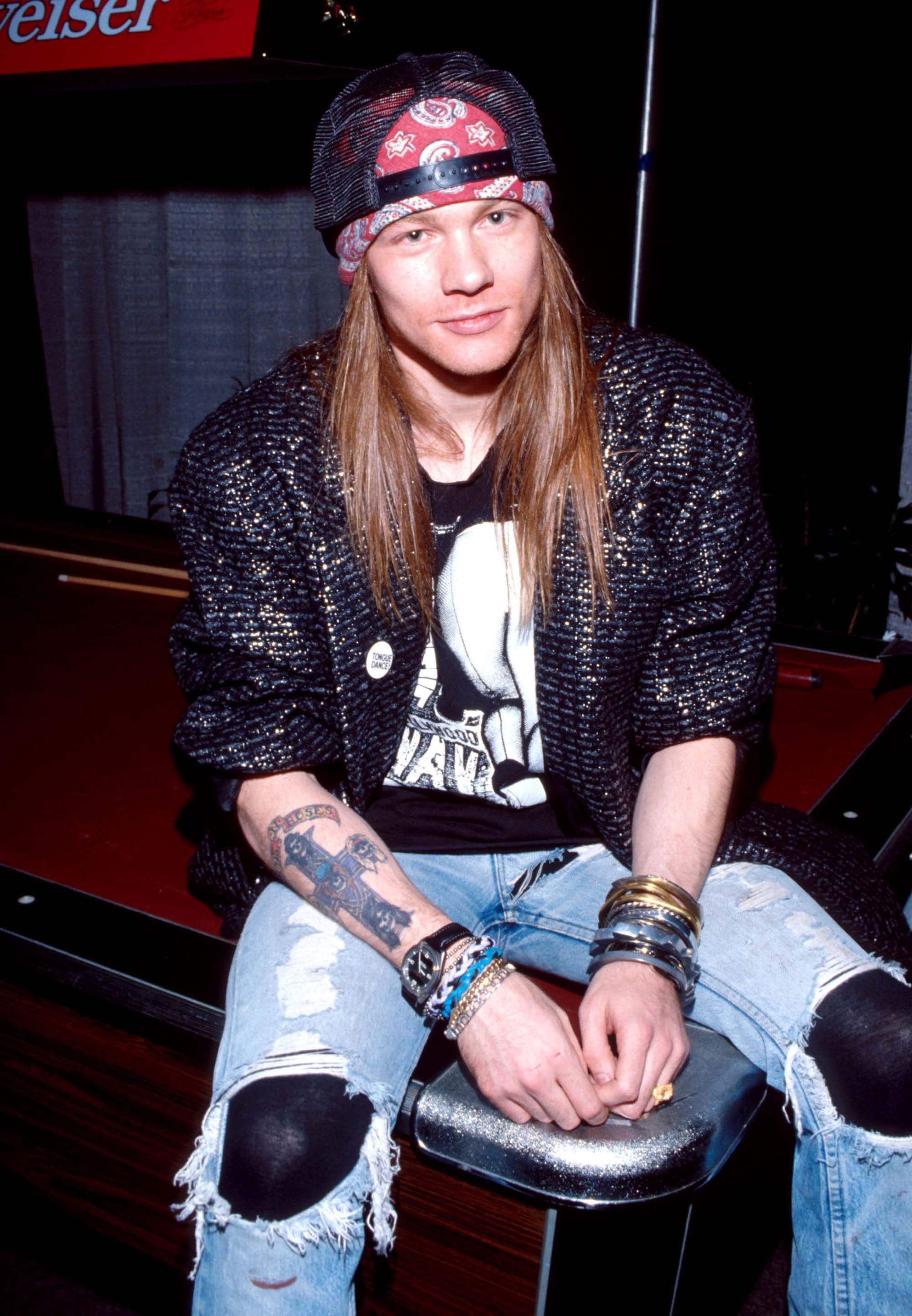 Axl Rose 80s - HD Wallpaper 