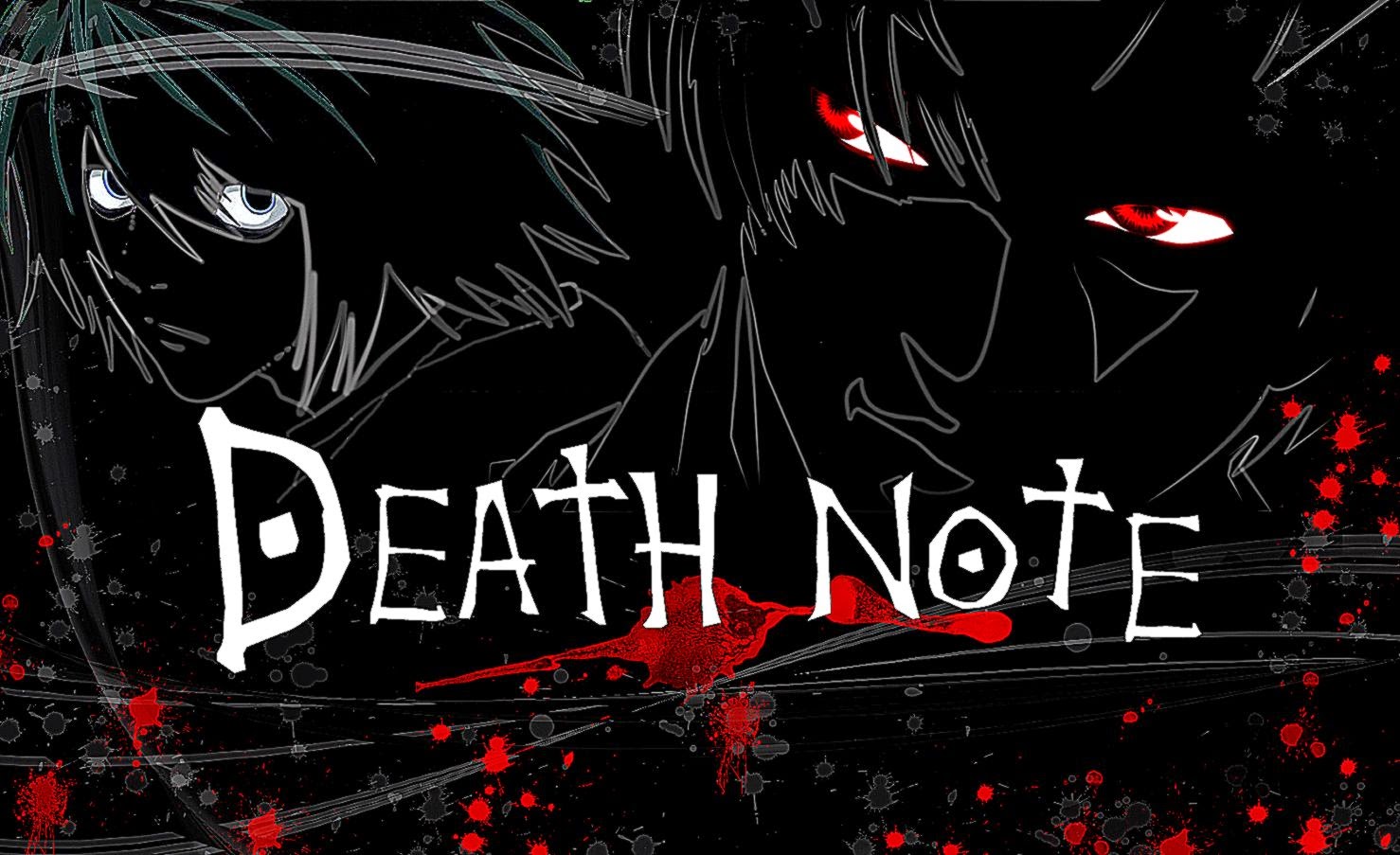Beautiful Death Note Wallpaper Hd Desktop - Death Note Wallpaper Pc - HD Wallpaper 