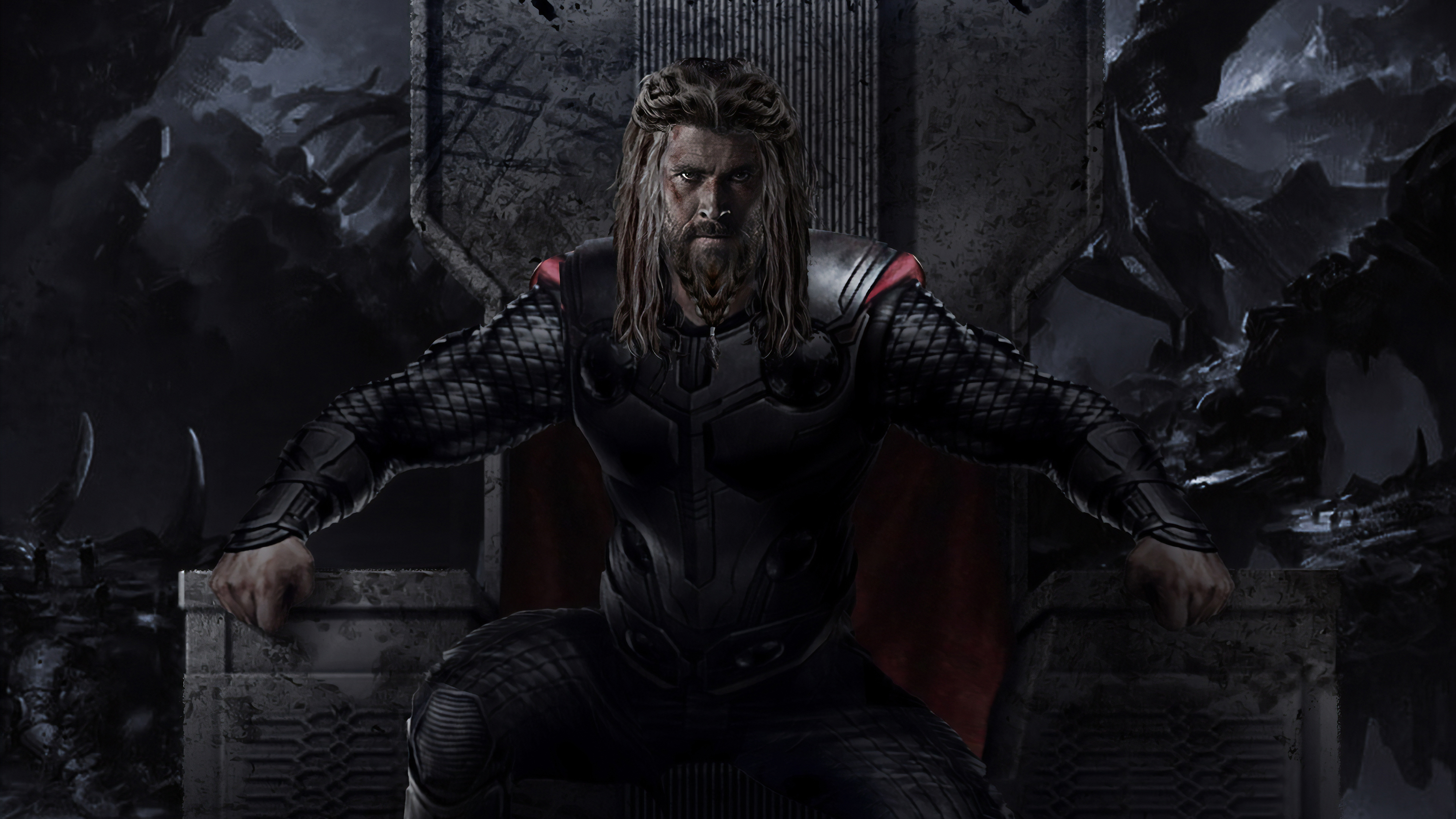 Thor 4k Avengers Endgame Tony Stark Wallpaper 4k 3840x2160 Wallpaper Teahub Io