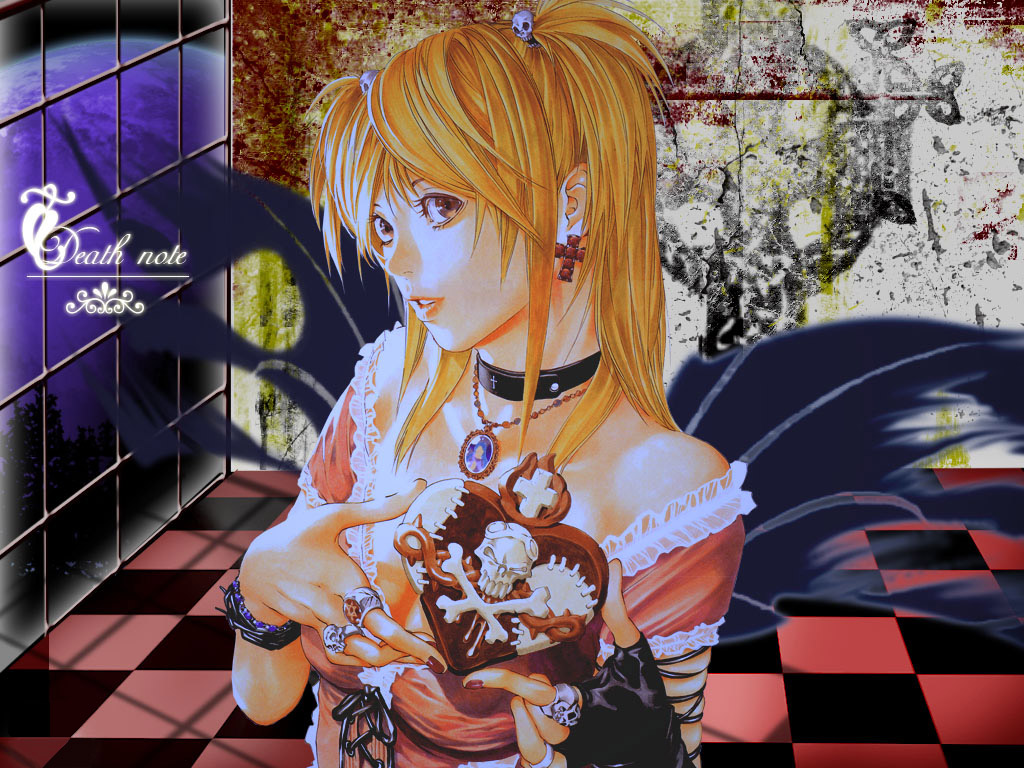 Death Note Misa Art - HD Wallpaper 