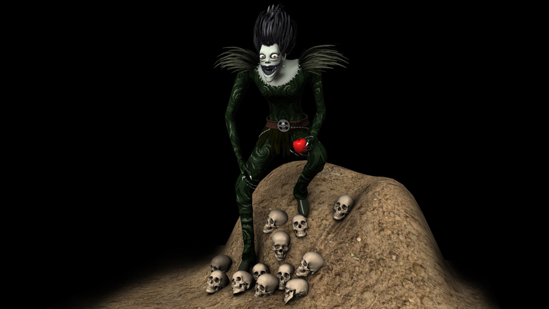 Ryuk Wallpaper Phone - HD Wallpaper 