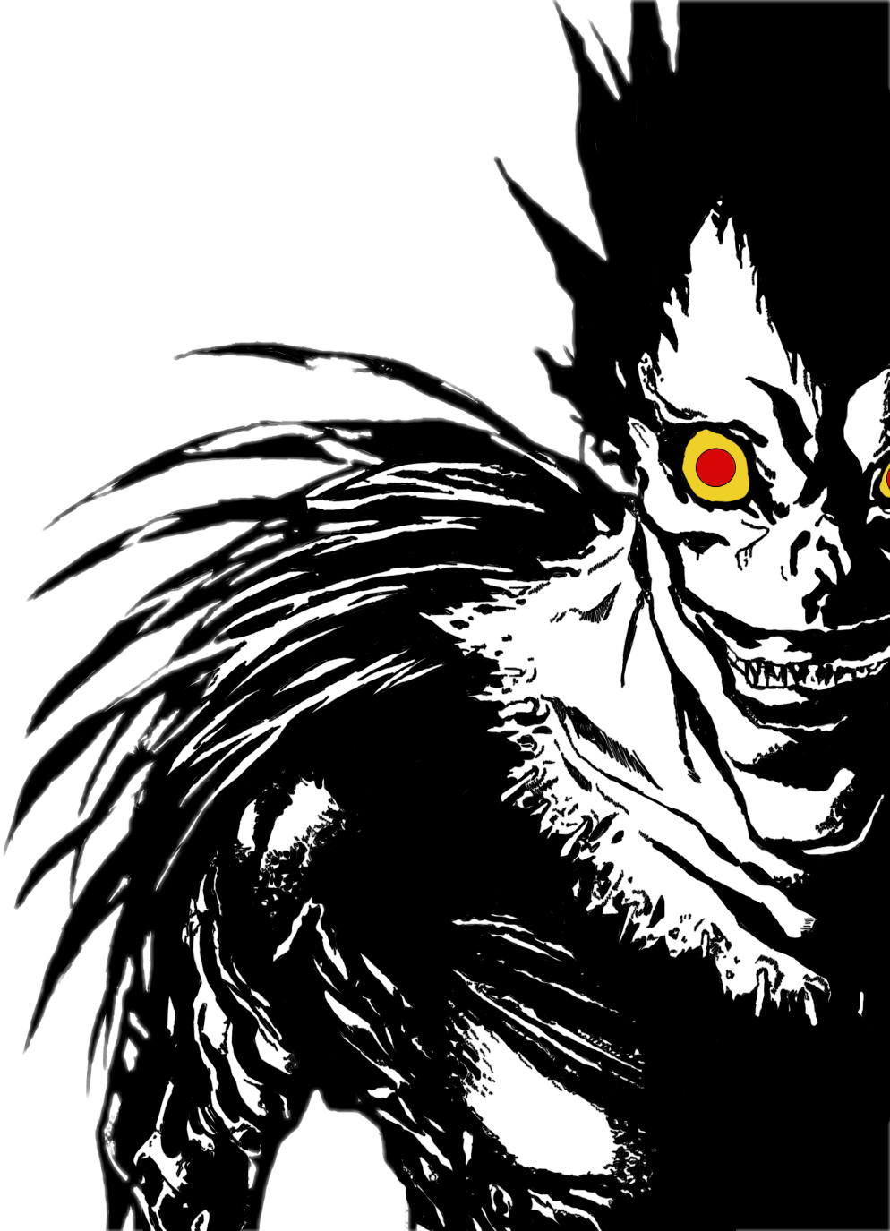 #ryuk #deathnote #freetoedit - Ryuk Wallpaper Death Note - HD Wallpaper 