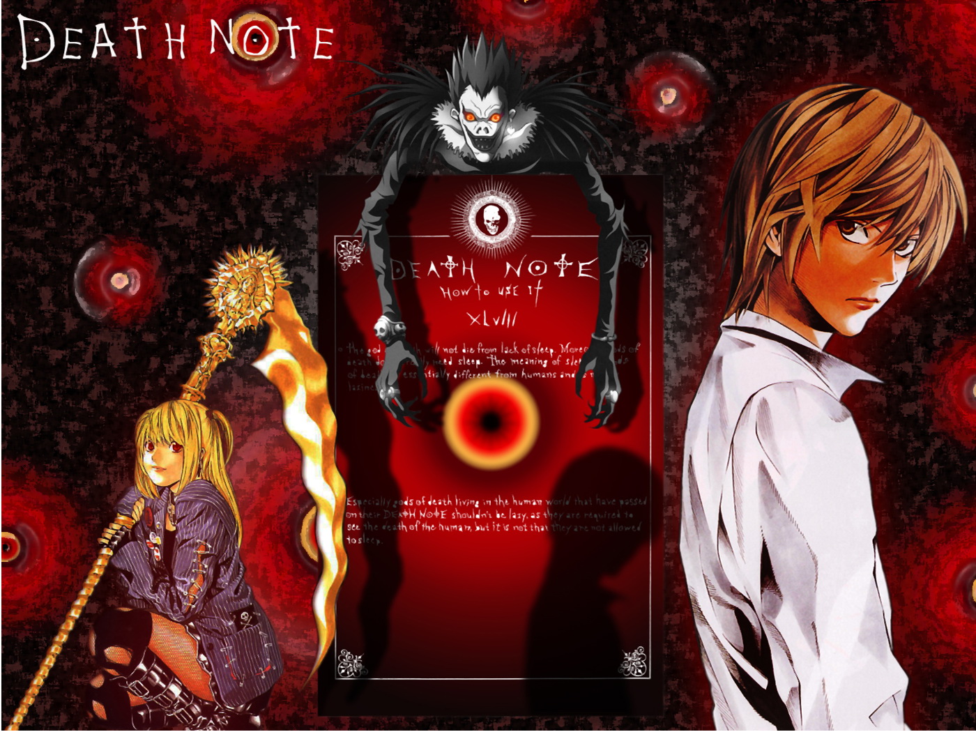 All Characters In Death Note Image Anime Hd Wallpapers - 1400x1050 Wallpaper  