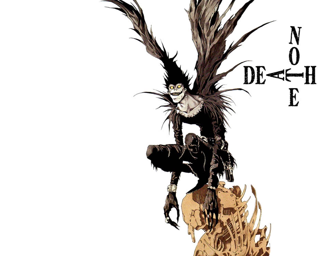 Ryuk, Death Note, Anime - 1280x1024 Wallpaper Ryuk, Death Note, Anime - 1280x1024 Wallpaper