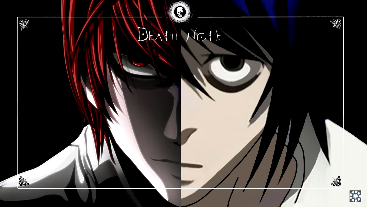 Kira Vs L Death Note - HD Wallpaper 